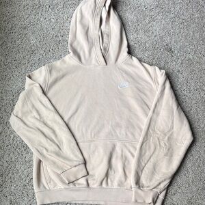 Nike youth Cream Hoodie